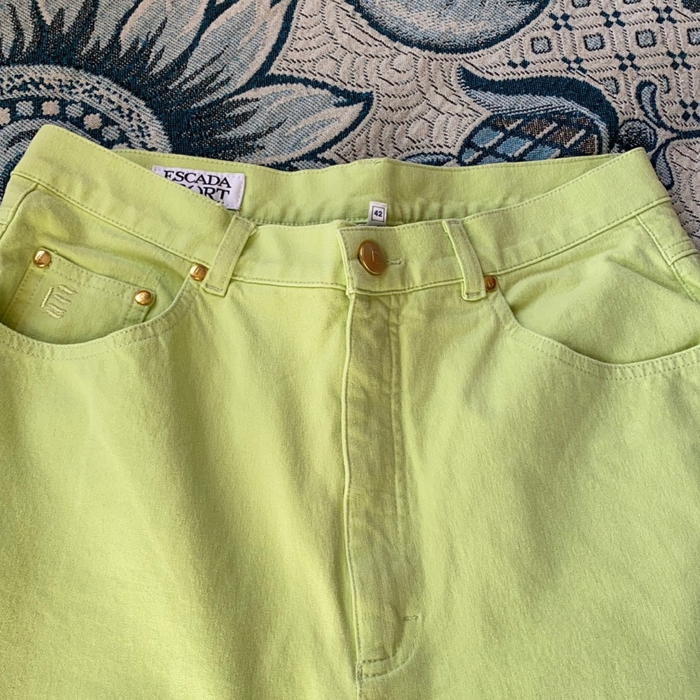 GREEN ESCADA JEANS